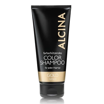 Тонирующий шампунь ALCINA COLOR Shampoo Gold для блондированных волос 200 мл