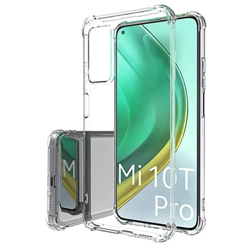 TPU чехол Epic Ease з посиленими кутами для Xiaomi Mi 10T / Mi 10T Pro Безбарвний (прозорий) Без бренду