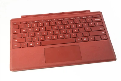 Клавиатура Microsoft Type Cover Surface Pro3 4 1725 Model Б/У красный