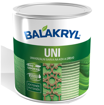 Краска для дерева и металла Balakryl Uni Satin Серая 0,7 кг