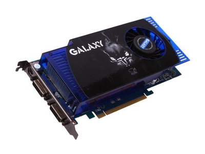 Видеокарта GALAXY PCI-Ex GeFORCE 9800 GT 512 MB DDR3 ( 256 BIT ) ( DVI ) Б/У