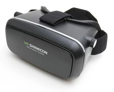 Очки виртуальной реальности Box Shinecon Glasses 3D VR Черные