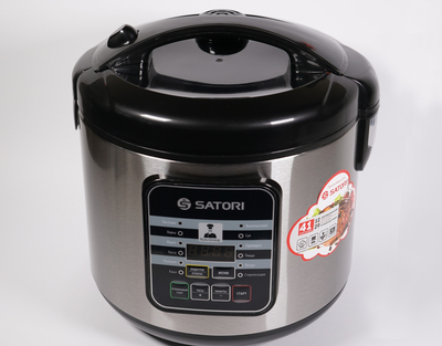 Мультиварка Satori SM-41963-5SL, 900Вт,5л,керам.покр.,скляна кришка,стакани для йогурта,41 прогр.