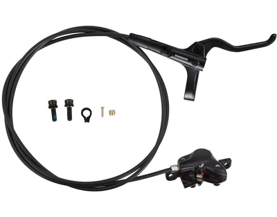 Дискове гідравлічне гальмо Shimano MT201 заднє (права ручка BL-MT201, каліпер, гідролінія 1700 мм)