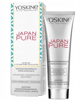 Пилинг для микродермабразии отшелушивающий, разглаживающий Yoskine Japan Pure Microdermabrasion Sapphire Peeling 75 мл (5900525063939)