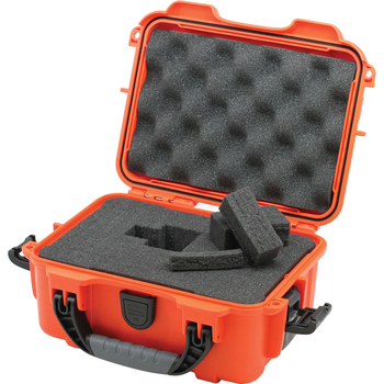 Водонепроницаемый пластиковый кейс с пеной Nanuk Case 904 With Foam Orange (904-1003)