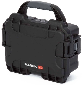 Водонепроникний пластиковий футляр з піною Nanuk Case 903 With Foam Black (903-1001)
