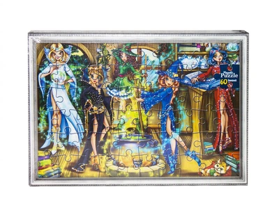Магнитные пазлы Ведьмочки 60 эл Dankotoys (Mg60-02-06) (43976)