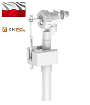 Клапан наполняющий KK POL 1/2" Наполняющий клапан для бачка унитаза с боковой подачей воды (KKPOL 115)