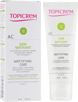Topicrem AC Крем для обличчя "Матуючий Догляд" 40ml (666423-5964)