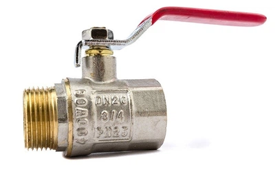 Кран 3/4" латунный WaterPRO в-н ручка