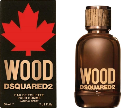 Туалетна вода для чоловіків Dsquared2 Wood Pour Homme 50 мл (8011003845699_EU)