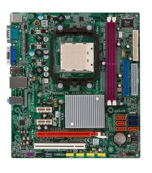Материнская плата Elitegroup GF8100VM-M5 (Socket AM2+, DDR2, NVIDIA GeForce 8100, PCI-Ex16) Б/У