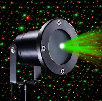 Лазерный проектор Star Shower laser light №85 Черный поворотная ножка (FG22)