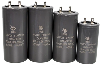 конденсатор JYUL CD-60 350мкф - 300 VAC Пусковой - 50Hz. (50*100 mm) арт.кон230