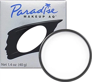 Профессиональный аквагрим MEHRON Paradise, Аквагрим White (Белый), 40 г