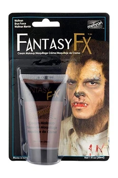 MEHRON Грим на водной основе Fantasy FX, Wolfman/Dark Brown (Темно-коричнавый (вурдолак)), 30 мл