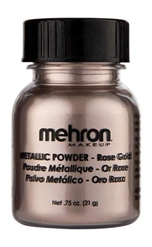 MEHRON Металлическая пудра-порошок Metallic Powder, Rose Gold (Розовое золото), 21 г