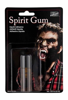 MEHRON Клей сандарачный с кисточкой Spirit Gum Cutie with Brush, 4 мл