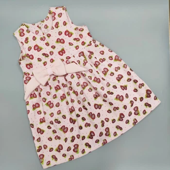 Сарафан для девочки Family Pupchik 6754 Клубнички 74р. Розовый