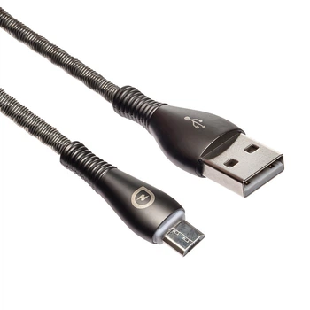 Усиленный Металлический Кабель Micro USB Для Быстрой Зарядки И Синхронизации Micro USB Gray
