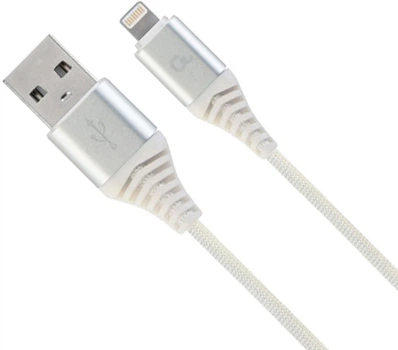 Kabel Cablexpert USB - Apple Lightning 1 m Biały (CC-USB2B-AMLM-1M-BW2)
