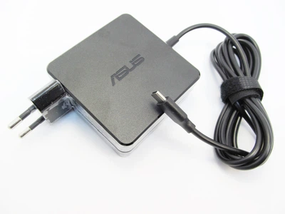 Блок живлення Asus 65W 20V/3.25 A + 15V/3A + 12V/3A + 5V/2A, роз'єм USB type-C, квадратний, мережевий