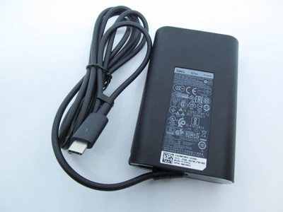 Блок питания Dell 65W oval-корпус 20V, 3.25A + 15V, 3A + 9V, 3A + 5V, 3A, разъем USB type-C, [3-pin]