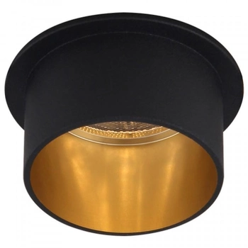 Вбудований світильник Feron DL6005 чорний-золото