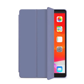 Силиконовый чехол обложка BBM1 для iPad mini 5 Серо-фиолетовый