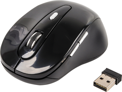 Мышь Gembird MUSW-6B-01 Wireless Black