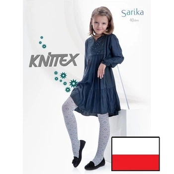 Колготи дитячі SARIKA 40 den KNITTEX р. 116-122 (сірі)