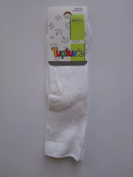 Гольфи дитячі однотонні ажурні Tuptusie SYNTEX (білі). р. 20-24 (13-15 см)
