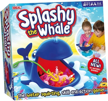 Настольная игра Ideal Splashy The Whale Брызгающий Кит (10652)