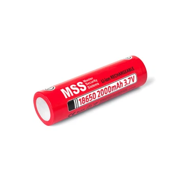 Аккумулятор литий-ионный MSS 18650 2000 mAh Li-on
