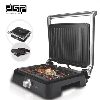 Электрический гриль DSP KB1049 с антипригарным покрытием 1800 Вт с регулировкой температурой