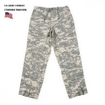 Штаны US US combat uniform ACU 7700000016317 Камуфляж L