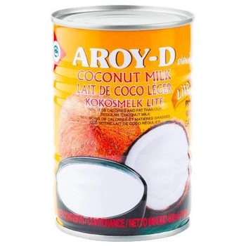 Кокосовое молоко Lite 24% Aroy-D 400мл