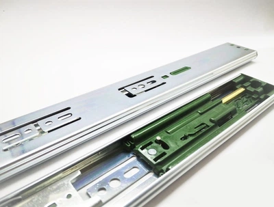 Направляющие телескопические GTV с доводчиком и отталкивателем PUSH TO OPEN+SOFT CLOSE VERSALITE PRO L-350мм