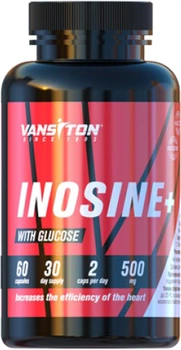 Передтренувальний комплекс Vansiton Inosine Plus 60 капсул (4820106591938)