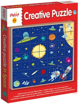 Игровой набор LISCIANI GIOCHI LUDATTICA деревянный IN SPACE 49981