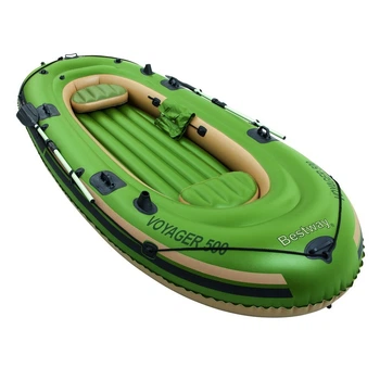 Лодка Bestway Voyager 500 65001 с веслами двухместная (65001)
