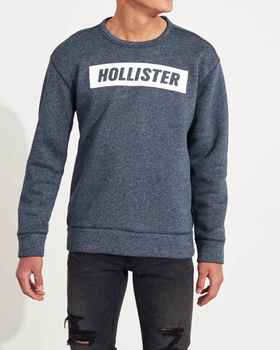 Свитшот мужской - свитшот Hollister HC6765M M Синий