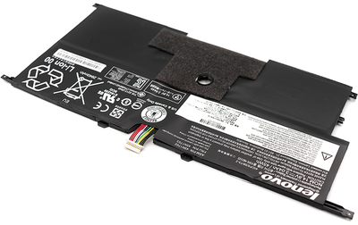 Акумулятор для ноутбуків Lenovo ThinkPad X1 Carbon 14» 2nd (45N1700) 14.8V 45Wh (original) (NB480678)