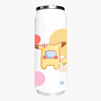 Термобанка Амонг Ас Покемон Пикачу (Among Us Pokemon Pikachu) 500 мл (31091-2419) термокружка термос из нержавеющей стали с трубочкой