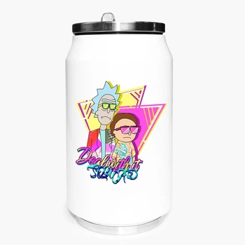 Термобанка Рик и Морти (Rick and Morty) 350 мл (31091-1228) термокружка термос из нержавеющей стали с трубочкой