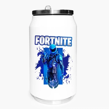 Термобанка Фортнайт (Fortnite) 350 мл (31091-1192) термокружка термос из нержавеющей стали с трубочкой