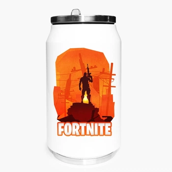 Термобанка Фортнайт (Fortnite) 350 мл (31091-1194) термокружка термос из нержавеющей стали с трубочкой