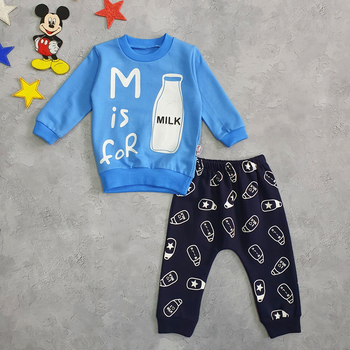 Костюм Milk Baby Doss для мальчика 74-80 см Синий/темно-синий 18778