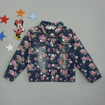 Джинсовая куртка ZSS Kids для девочки 98 см Синяя 18150